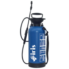 Iris Garden Pompa irroratrice manuale a spalla da 8 Lt plastica anticorrosione