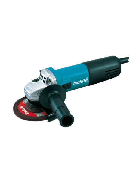 SMERIGLIATRICE ANGOLARE MAKITA 9557HNRGZ 840W 115 MM CON DISCO