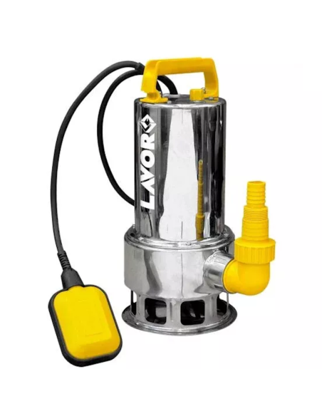 Pompa Sommersa HP 1,5 Elettropompa acciaio inox 1100W per fogna