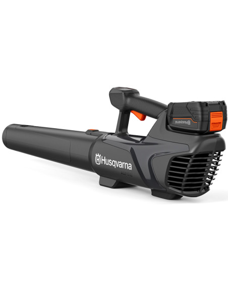 HUSQVARNA ASPIRE SOFFIATORE B8X-P4A CON BATTERIA E CARICABATTERIA 18V