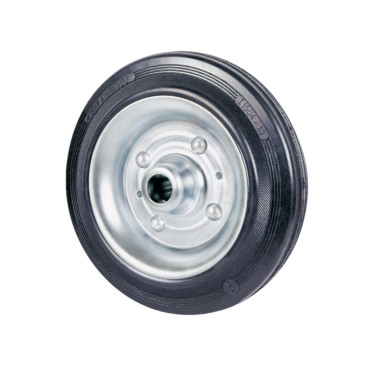 RUOTA IN GOMMA 180X50 GOMMA PIENA MARCA AVO 112 MADE IN ITALY