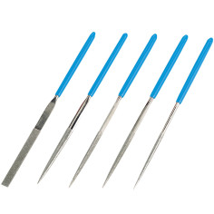 Fervi L012 Serie di 5 lime Diamantate da 180 mm per lavorazioni su acciaio legno