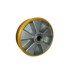 RUOTA  IN POLIURETANO 18A 125X40 MARCA AVO MADE IN ITALY