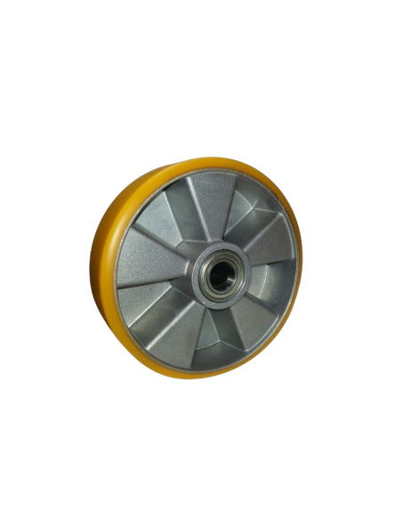RUOTA IN POLIURETANO 200X50 FORO 25 AVO 18A MADE IN ITALY