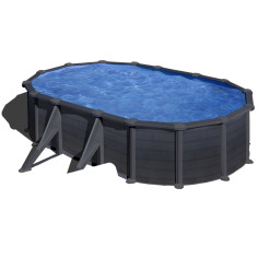 GRE Granada Piscina fuori terra ovale struttura in acciaio 610x375 cm