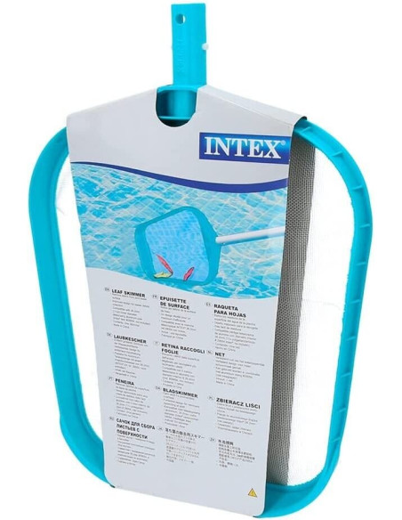Retino senza manico per pulizia piscina rete in polipropilene intex