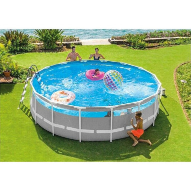INTEX 26730 piscina fuori terra con struttura Ø 488x122 cm completa di pompa
