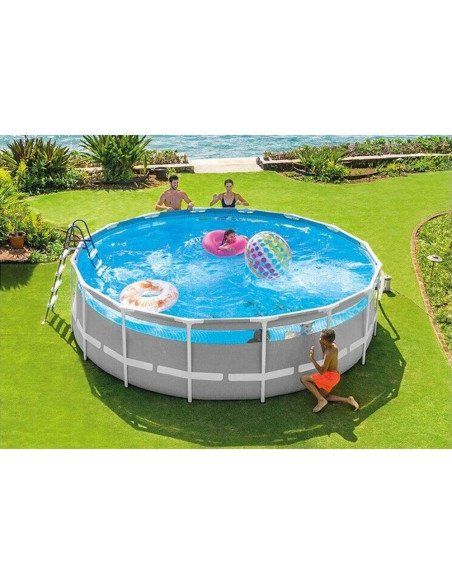 INTEX 26730 piscina fuori terra con struttura Ø 488x122 cm completa di pompa