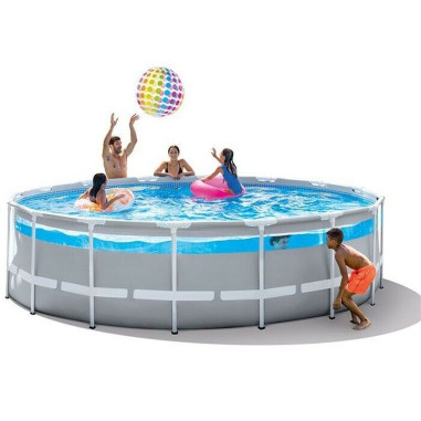 INTEX 26730 piscina fuori terra con struttura Ø 488x122 cm completa di pompa