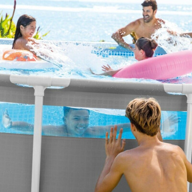 INTEX 26730 piscina fuori terra con struttura Ø 488x122 cm completa di pompa