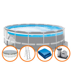 INTEX 26730 piscina fuori terra con struttura Ø 488x122 cm completa di pompa