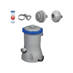 POMPA filtro per piscina BestWay 58383 2006 l/h completa di cartuccia