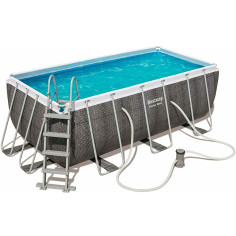 BESTWAY 56722 PISCINA FUORITERRA CON STRUTTURA METALLO 412x201xH122 cm