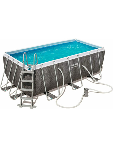 BESTWAY 56722 PISCINA FUORITERRA CON STRUTTURA METALLO 412x201xH122 cm