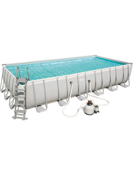 BESTWAY 56475 PISCINA FUORITERRA CON STRUTTURA METALLO 732x366xH132 cm
