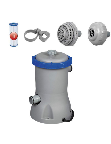 Accessori pompa filtro e Piscina rettangolare BestWay 300x201 cm 56404