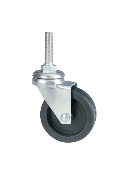 Ruota AVO 220B 50x18 rivestimento gomma nucleo plastica