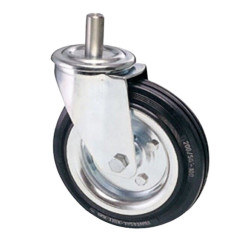 Ruota AVO 80B 100x30 rivestimento gomma nucleo acciaio