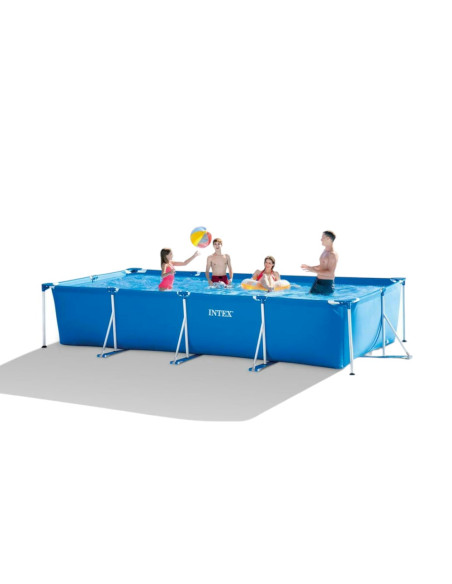 Piscina Metal Frame Rettangolare 450x220x84cm senza Pompa Filtro