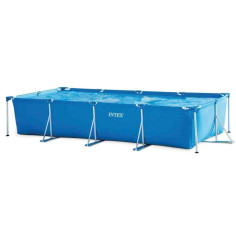 Piscina Metal Frame Rettangolare 450x220x84cm senza Pompa Filtro