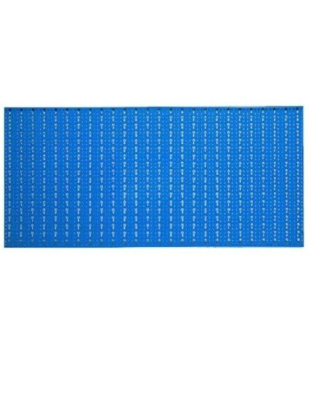 PANNELLO PORTA UTENSILI FORATO 30 GANCI OFFICINA GARAGE CM 100x50