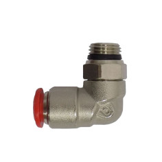 Raccordo a L Maschio Automatico Curva 90°Innesto Aggancio Rapido