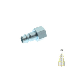 RACCORDO INNESTO RAPIDO ARIA COMPRESSA AVP  FEMMINA 1/4 PROFILO EUR