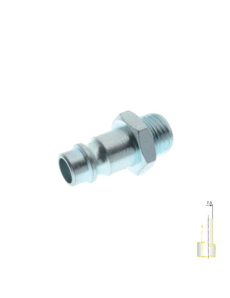 RACCORDO INNESTO RAPIDO ARIA COMPRESSA AVP  MASCHIO 1/4 PROFILO EUR