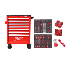 Carrello portautensili a 7 cassetti + Assortimento base per carrello da 170 PZ