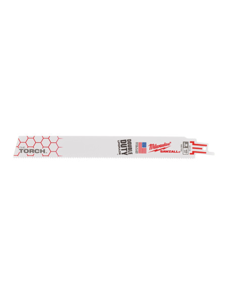 MILWAUKEE Lame demolizione THE TORCH 230 mm x 10 Denti per pollice 1/5 Pz