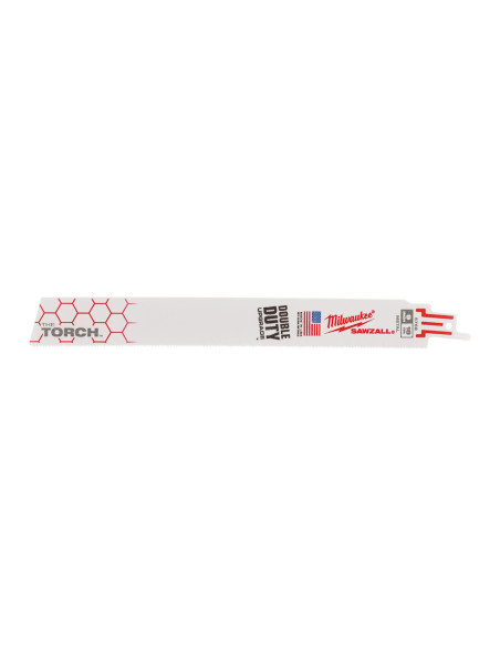 MILWAUKEE Lame demolizione THE TORCH 230 mm x 18 Denti per pollice 1/5 Pz