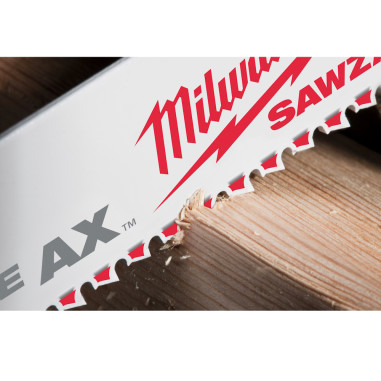 MILWAUKEE Lame demolizione Heavy Duty Legno con chiodi 150mm 5 Denti per pollice