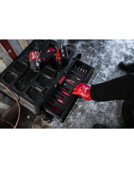 MILWAUKEE Guanti completamente spalmati Cat. Taglio A Nitrile Varie Misure
