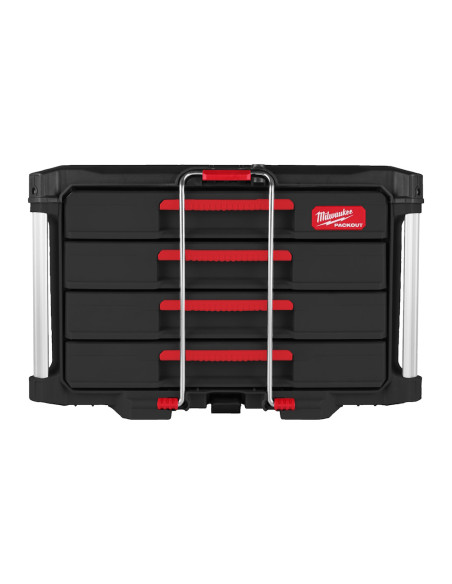 MILWAUKEE PACKOUT Cassettiere portautensili con 4 cassetti 363 x 564 x 414 mm