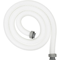 Bestway Tubo da 3 Mt 3,8 cm di diametro per pompe e filtri a sabbia bianco