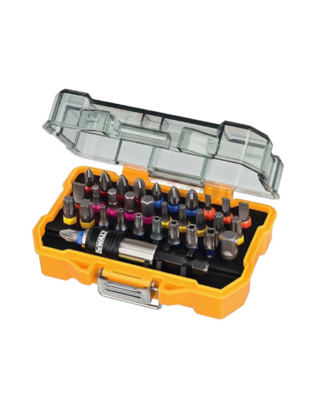 DeWALT DT7969-QZ SET 32 PEZZI INSERTI PER AVVITATORE IN CASSETTA