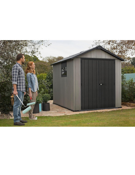 Keter Oakland casetta capanno box da giardino porta utensili varie misure