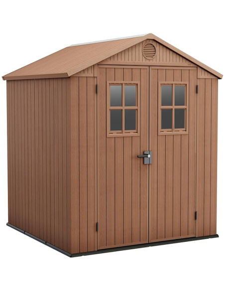 Keter Darwin casetta marrone capanno box da giardino porta utensili varie misure