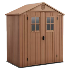 Keter Darwin casetta marrone capanno box da giardino porta utensili varie misure