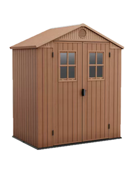 Keter Darwin casetta marrone capanno box da giardino porta utensili varie misure