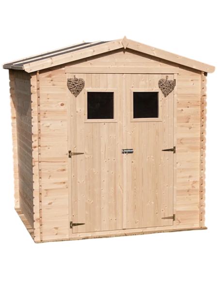 Losa Legnami Casetta Giada 180 x 130 Materiale Abete grezzo non trattato
