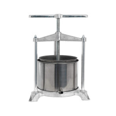 Torchietto Torchio Premitutto Spremitura in Alluminio e Acciaio Inox 5 L Palumbo