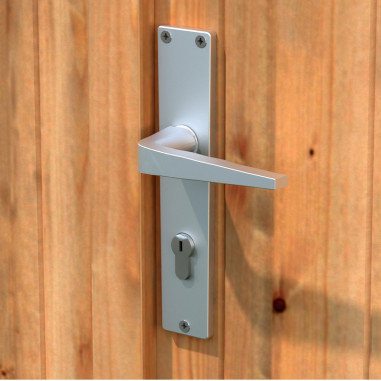 Casetta da giardino in legno Arisa 250x250 Abete impregnato in autoclave Marrone