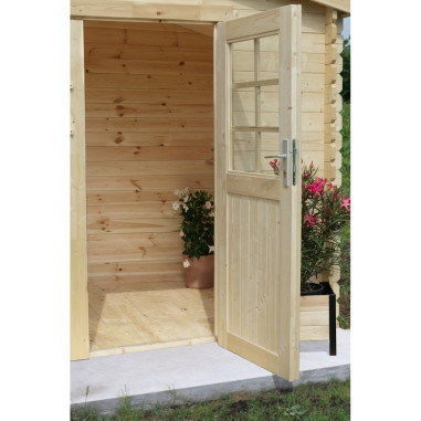 Losa Legnami Casetta ASTRID in legno nordico 300 x 300 x H226 cm senza pavimento