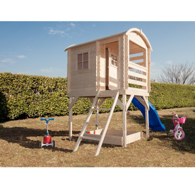 Losa Legnami Casetta da Giardino in Legno Joy 163 x 118 cm Parete 19 mm 1,10 mq