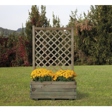 Losa Legnami Composizione Margherita in Pino Masello 80 x 40 135h cm