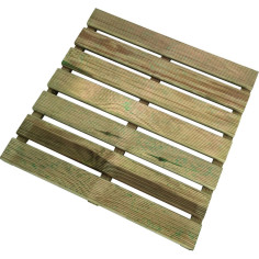 8 Pezzi Losa Legnami Quadrotte Green Mattonella dimensioni 2,8 x 50 x 50 cm