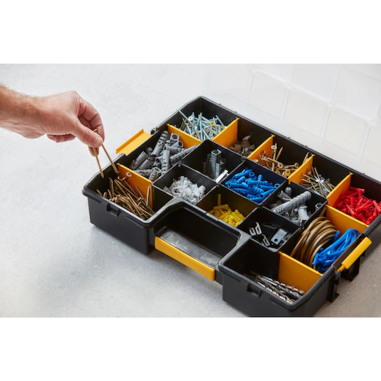 Stanley Organizer SortMaster a 12 scomparti capacità di peso di 7 kg