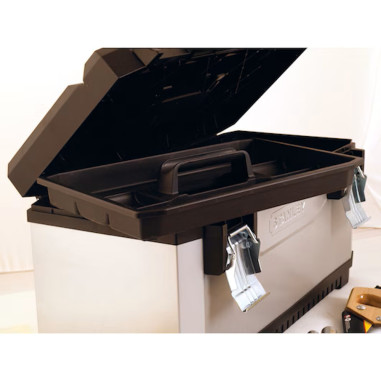 Stanley Cassetta "Metal-Plastic" FatMax con Vaschetta 51 x 29 x h29 cm