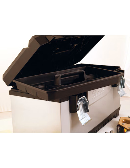 Stanley Cassetta "Metal-Plastic" FatMax con Vaschetta 51 x 29 x h29 cm